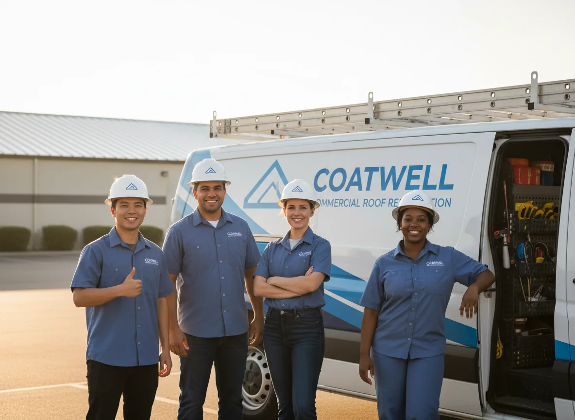 Commercial roof coating company in Troutman, NC